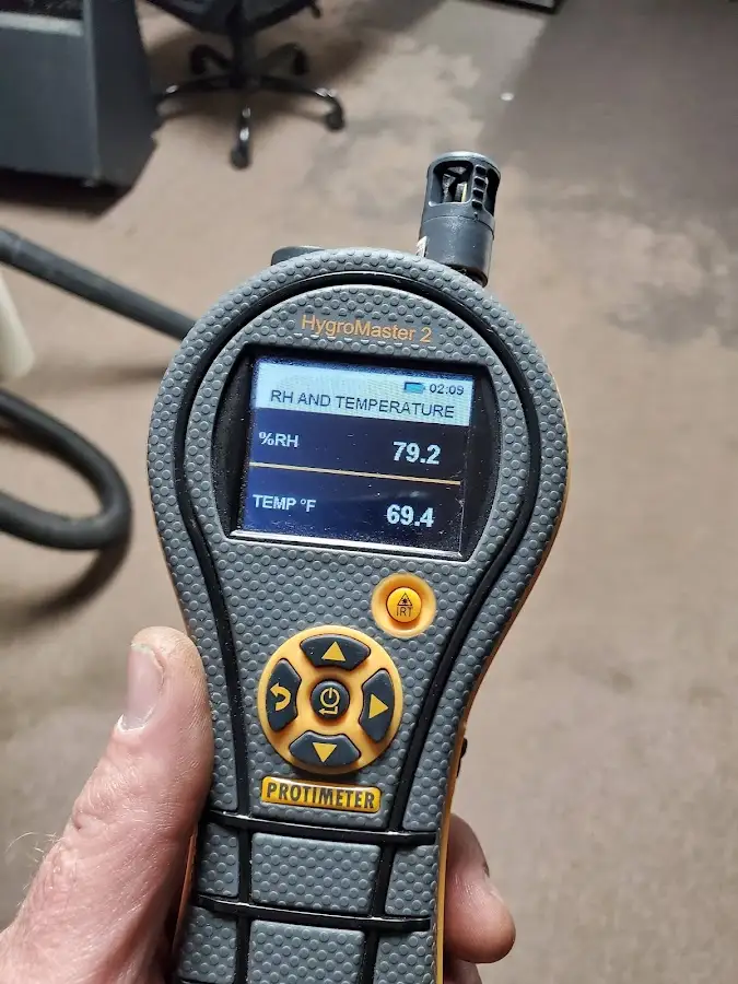 Moisture meter humidity assessment for Fire & Smoke Damage Restoration in Zephyrhills